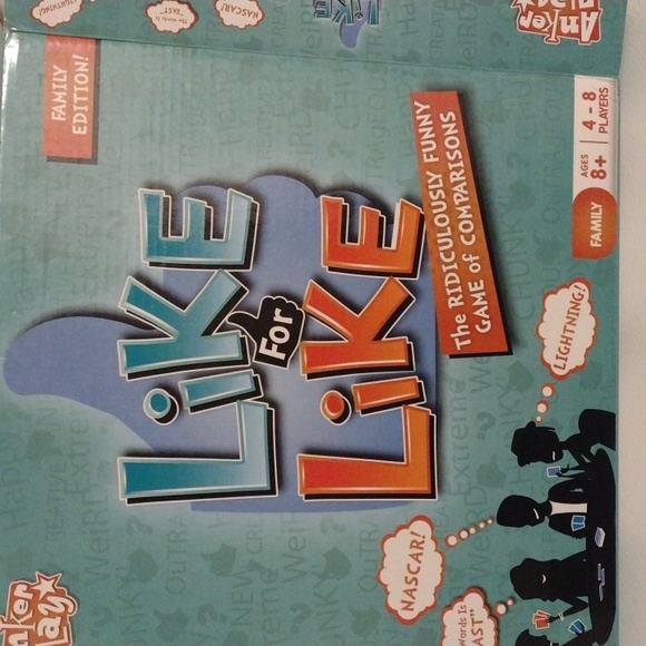 Like for like card game never played - Picture 3 of 10